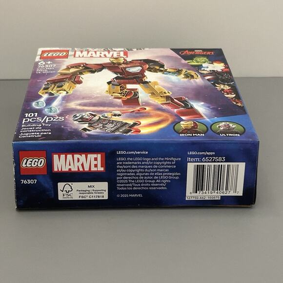 LEGO Marvel: Iron Man Mech vs. Ultron (76307) Building Toy, 101 Pieces - Picture 6 of 8